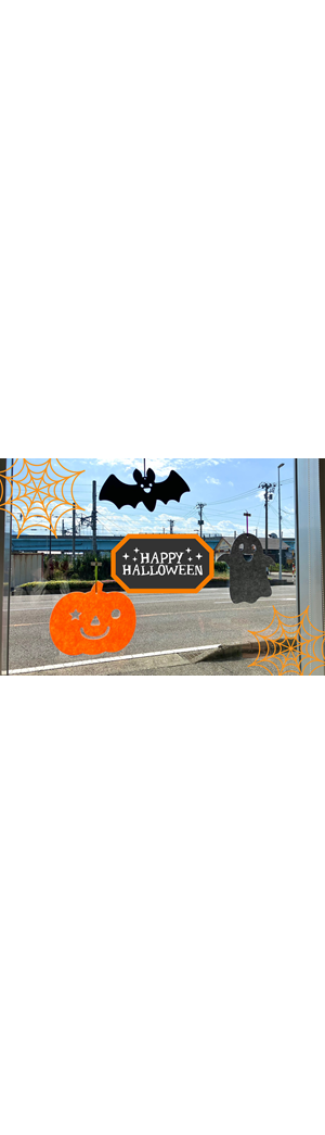 ハロウィン飾りの写真